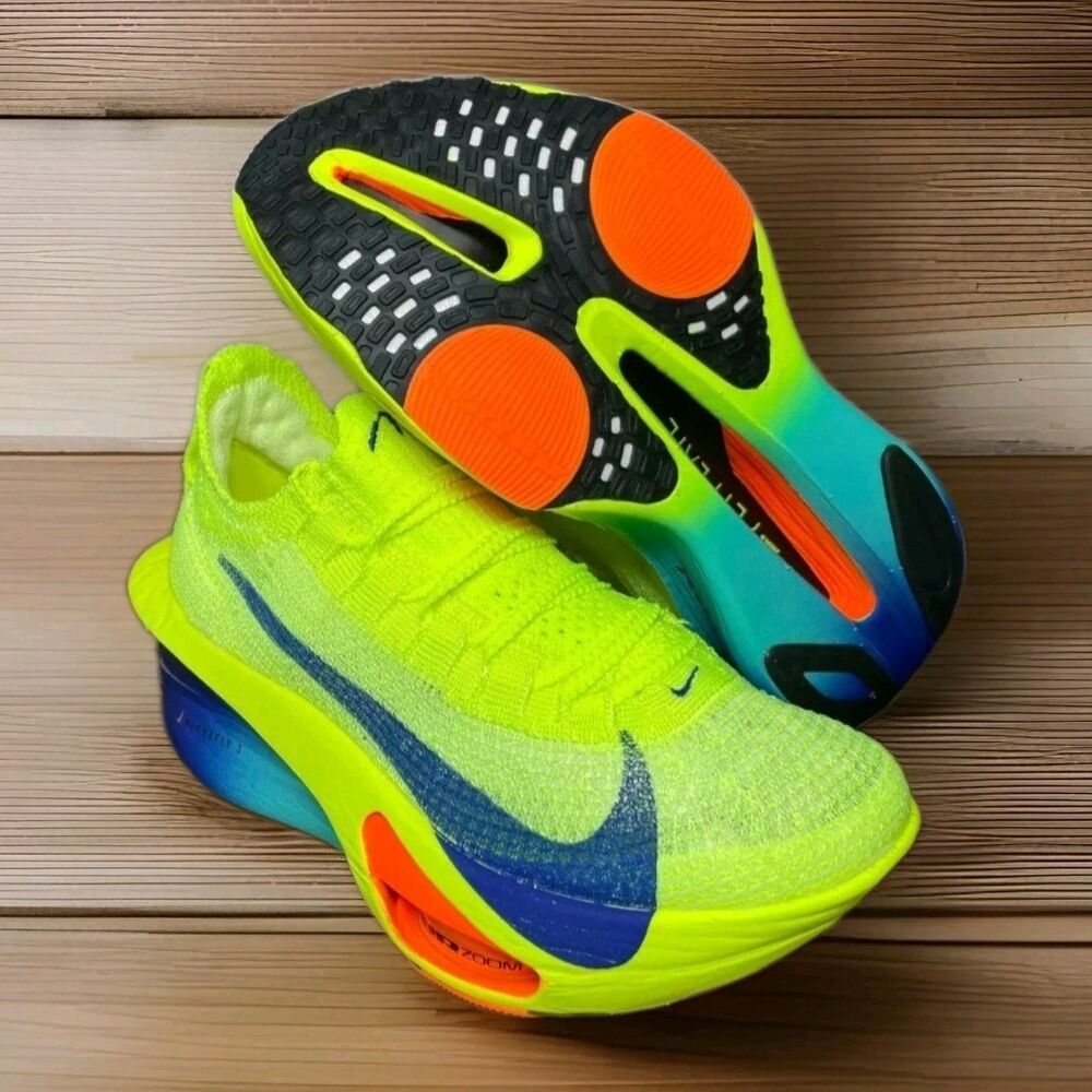Nike Air Zoom Alphafly NEXT% 3 Women's Running Shoes FD8315-700 Volt SIZE 6.5